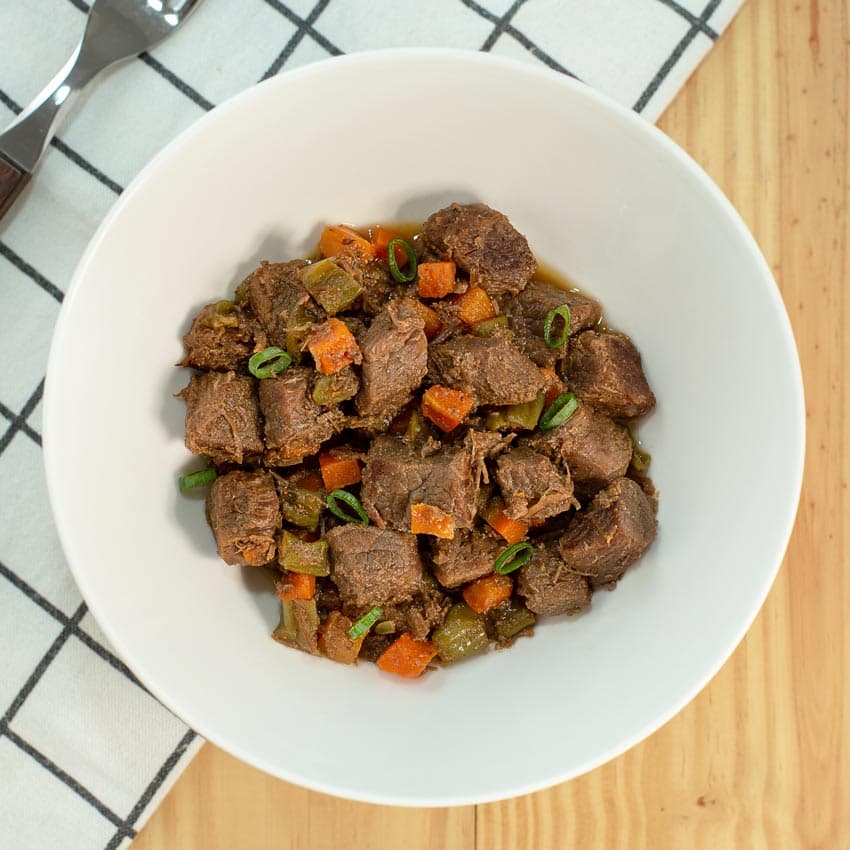Picadinho de Carne com Vegetais