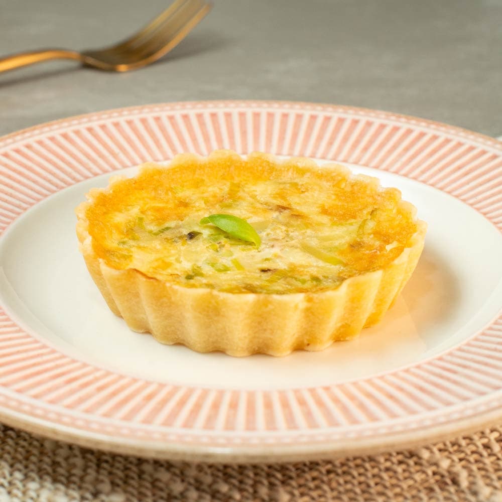 Quiche de Alho Poró
