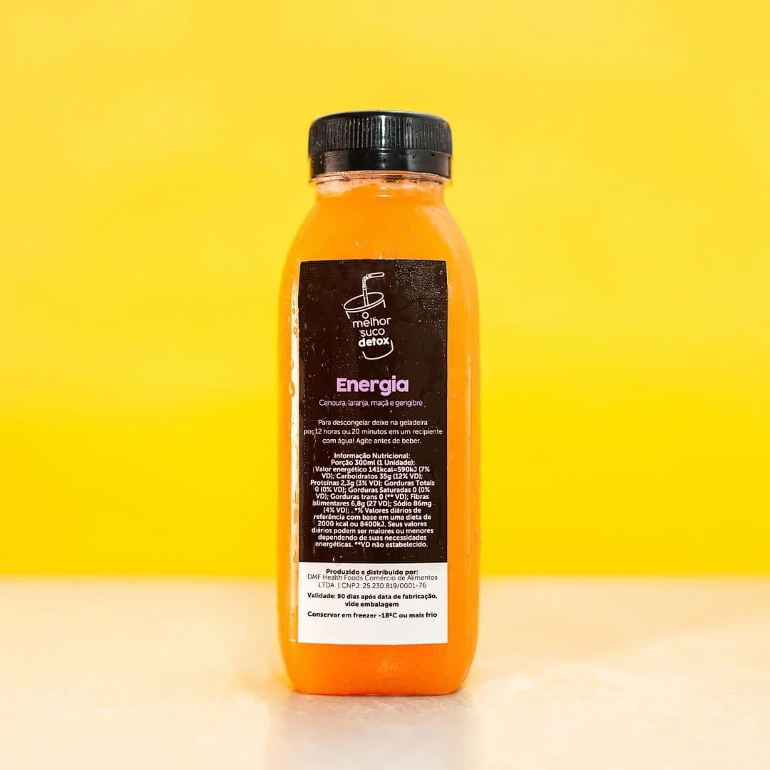 Suco Detox Energia