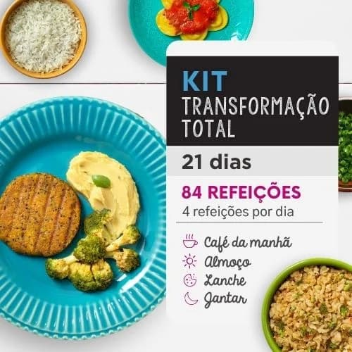 Kit Seca Tudo 21 Dias | 4 refeições por dia