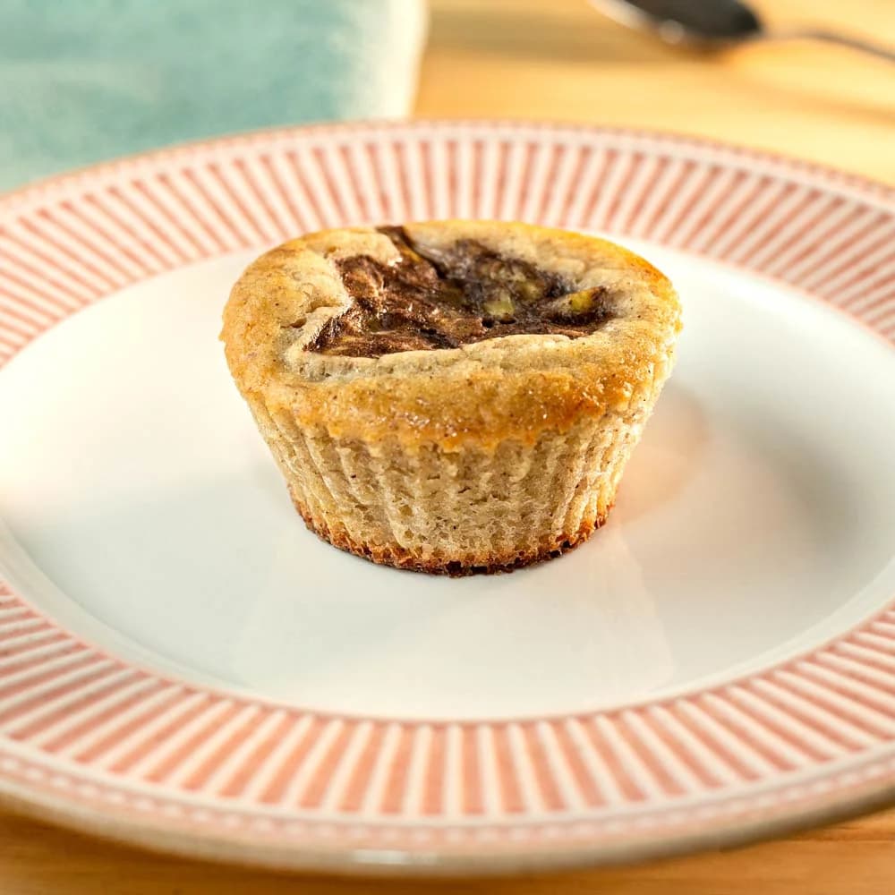 Muffin de Banana ZERO açucar