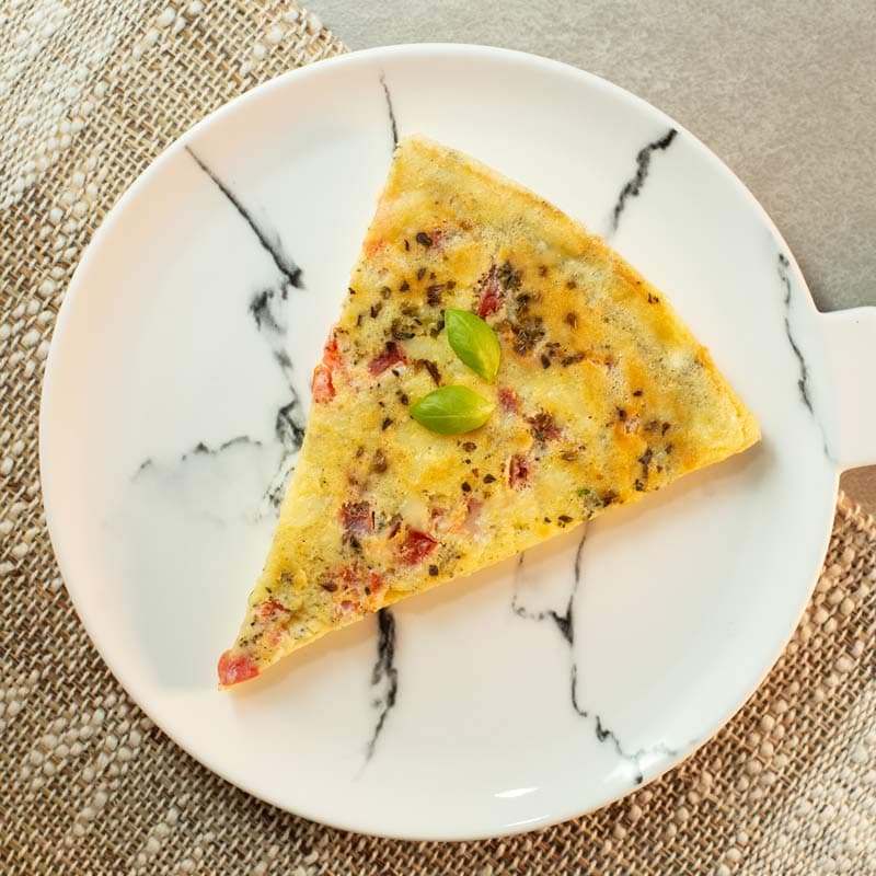 Omelete de pizza