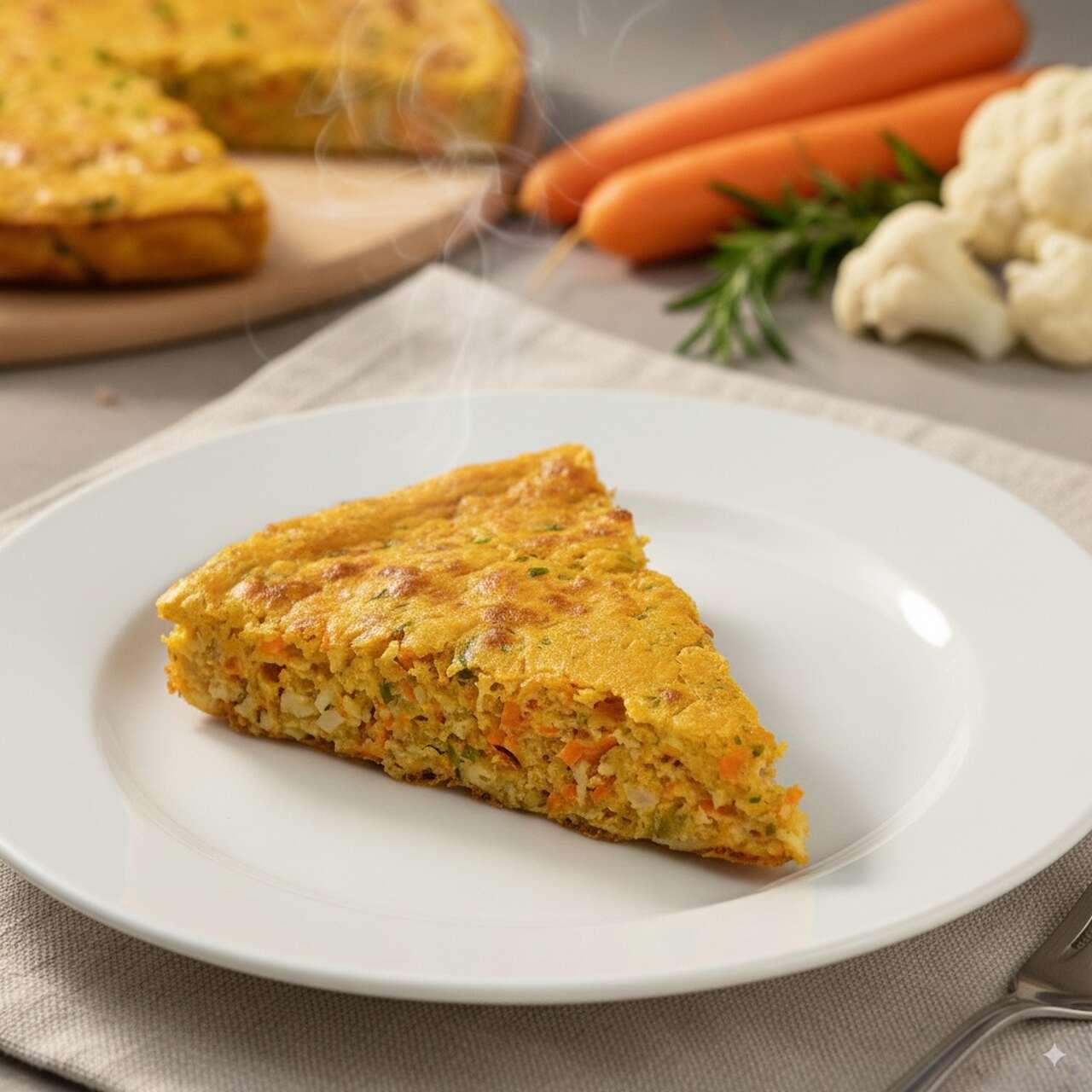 Torta de Frango Com Legumes