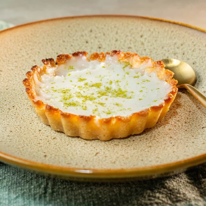 Tortinha de limão lowcarb