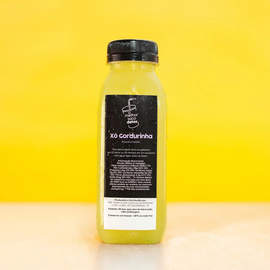 Suco Detox Xô Gordurinha